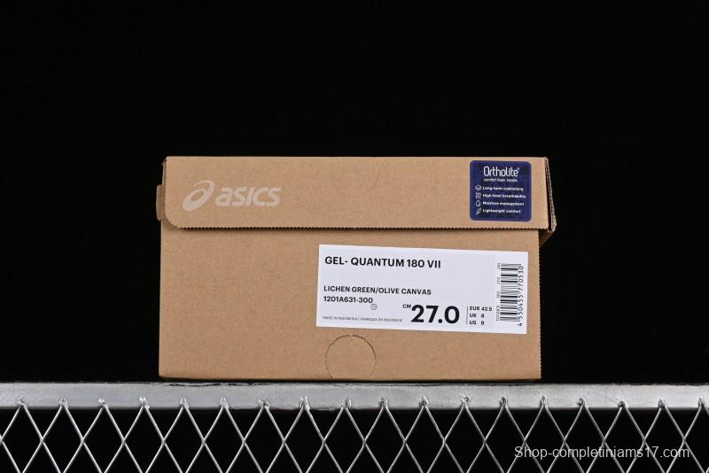 Asics Gel-Quantum 180 VIII Retro Breathable Casual Shoes with Cushioning for Men - 1201A631-300