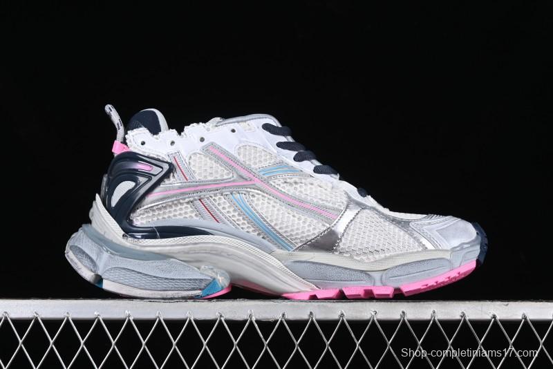 Balenciaga Runner Kith Four Color Retro Casual Sneakers - W3RMU9154