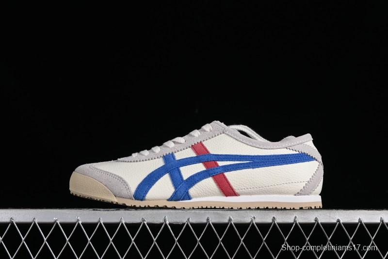 Onitsuka Tiger Mexico 66 Low-Top Leather Sneakers with Classic Design - 1183B391-100