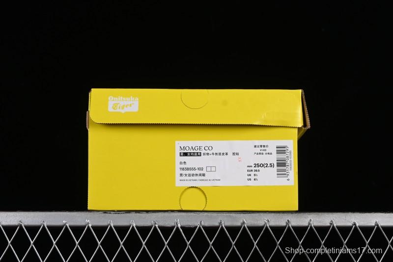 Onitsuka Tiger Moage Co Low-Top Running Shoes Comfortable Slip-Resistant Casual Sneakers - 1183B555-102