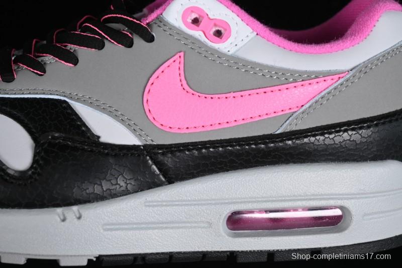 Nike Air Max 1 Retro Running Shoes with Half-Sole Air Cushion - HF3713-003