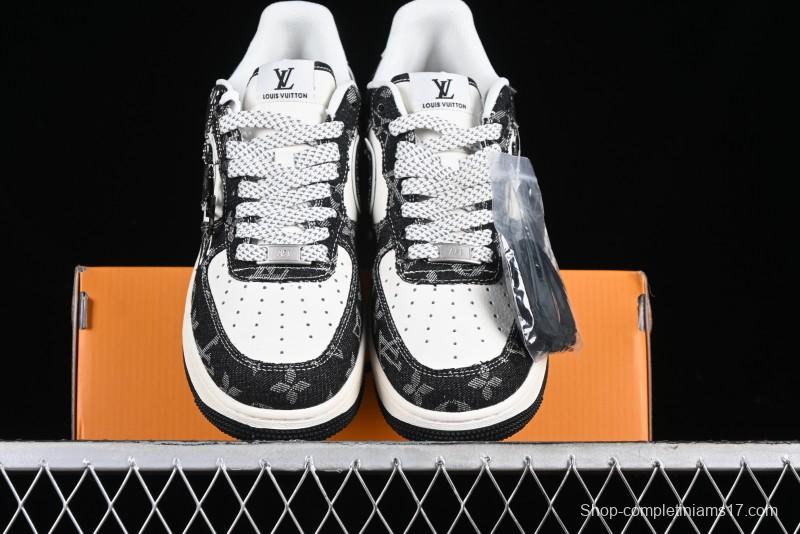 Nike Air Force 1 '07 Low LV Collaboration - Starry Night Black Low-Top Casual Sneakers - SJ2088-002