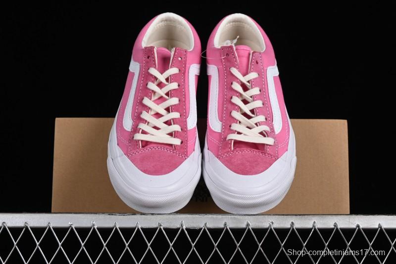Vans Style 36 Decons Dragon Fruit Color Half-Moon Toe Vulcanized Casual Skate Shoes - VN000MT6PIN