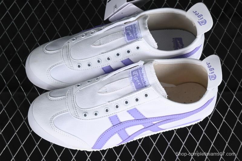 Onitsuka Tiger Mexico 66 Low-Top Canvas Casual Running Shoes - 1183B772-101