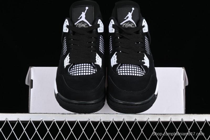 Nike Air Jordan 4 Retro "White Thunder" Basketball Shoes - FQ8138-001