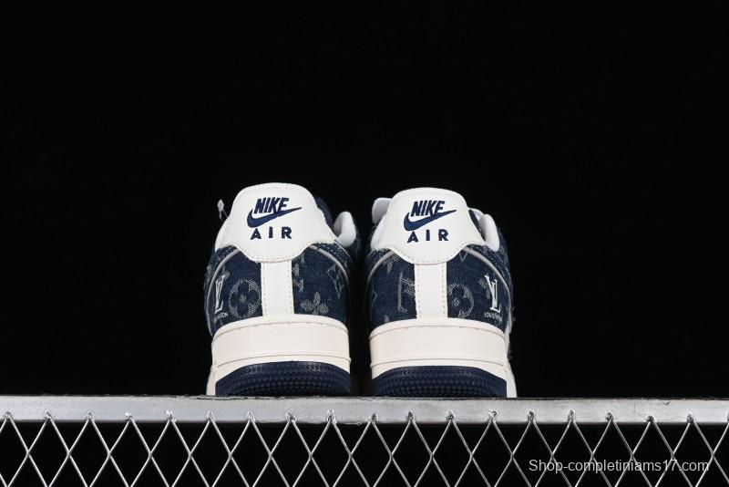 Nike Air Force 1 '07 Low LV Collaboration - Midnight Navy Low-Top Casual Sneakers - SJ2088-003