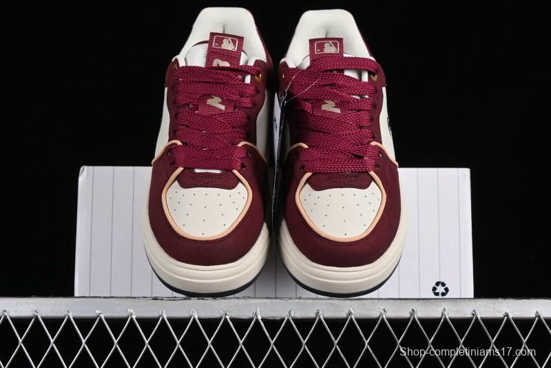 MLB Chunky Liner Basic New York Yankees Thick Platform Casual Sneakers with 6cm Height Increase - 3ASXCLS3N43WIS