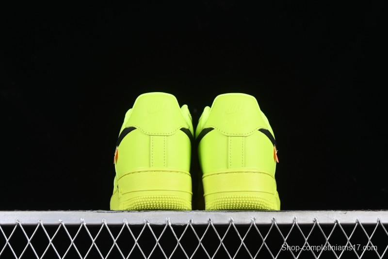 Nike Air Force 1 '07 Low Top Casual Sneakers in Firefly Green - FA2407-301
