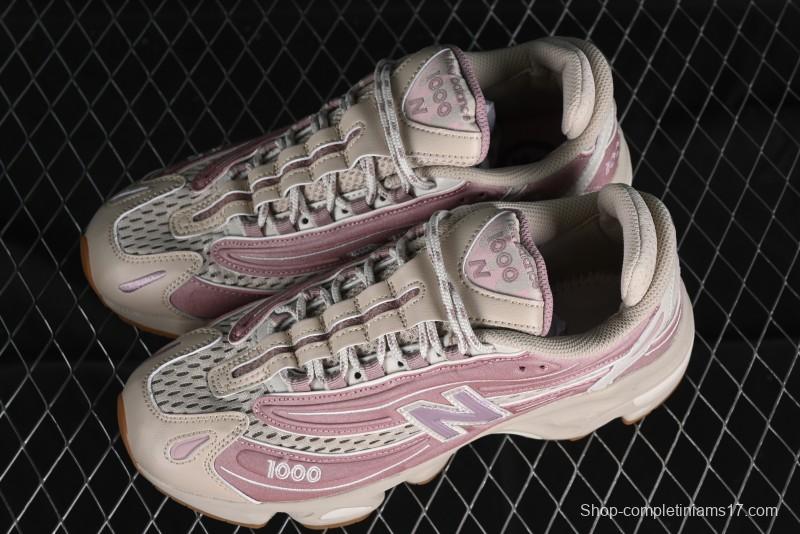 New Balance 1000 Series Retro Dad Style Low-Top Casual Running Shoes - M1000JG1