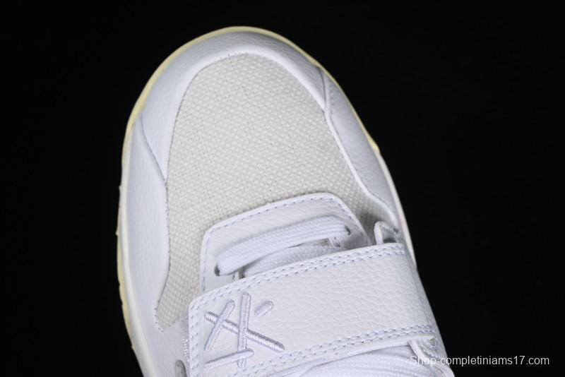 Nike Travis Scott x Jordan Cut The Check AJ1 Basketball Shoes with Velcro Strap - FZ8117-003