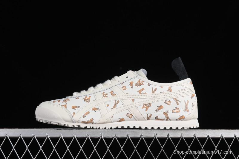 Onitsuka Tiger Mexico 66 Low-Top Leather Sneakers - 1183B785-100
