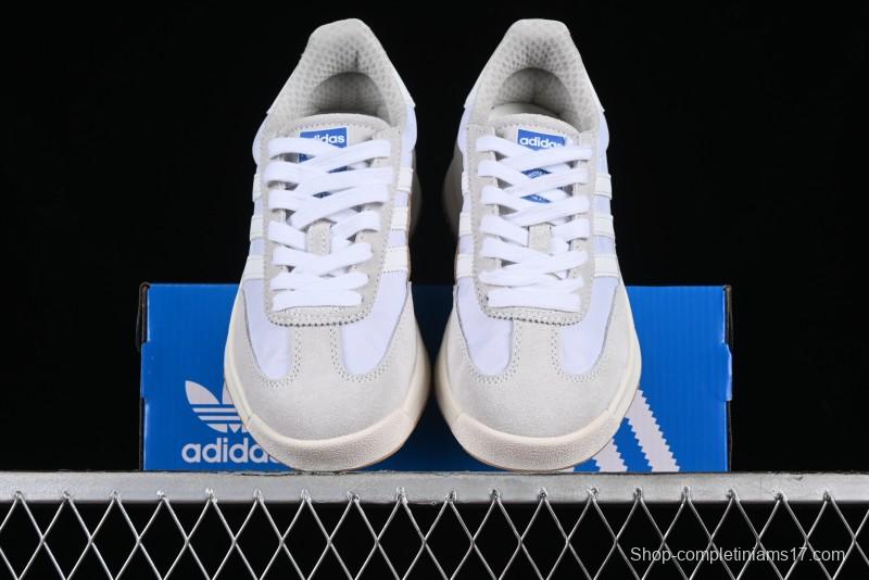 Adidas Originals SL 72 Retro Running Shoes with Nylon Upper and Suede Accents - ID1031