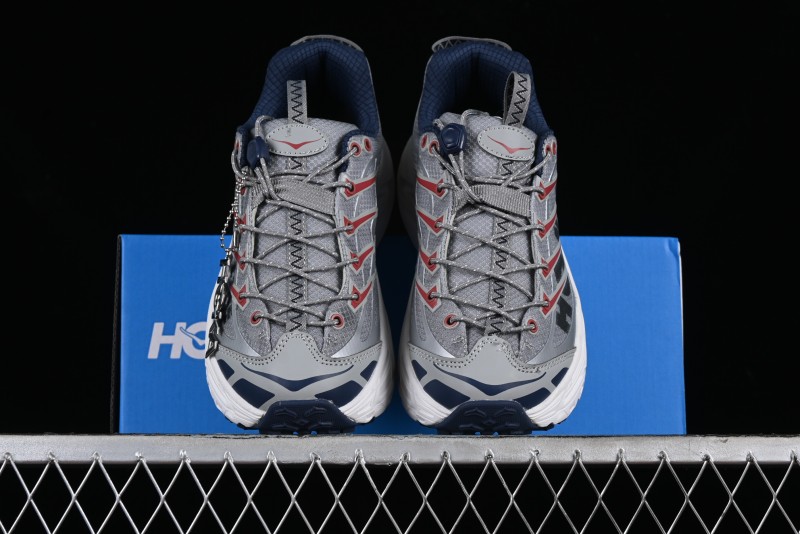 Hoka Mafate Three 2 Ultra-Lightweight Cushioned Trail Running Shoes - 1141572 LOSP