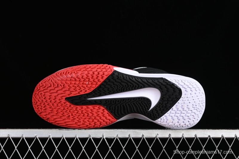 Nike Precision VII 6th Gen Low Top Basketball Shoes with Shock Absorption Anti-Slip and Wear-Resistant for Game Control - FN4322-002
