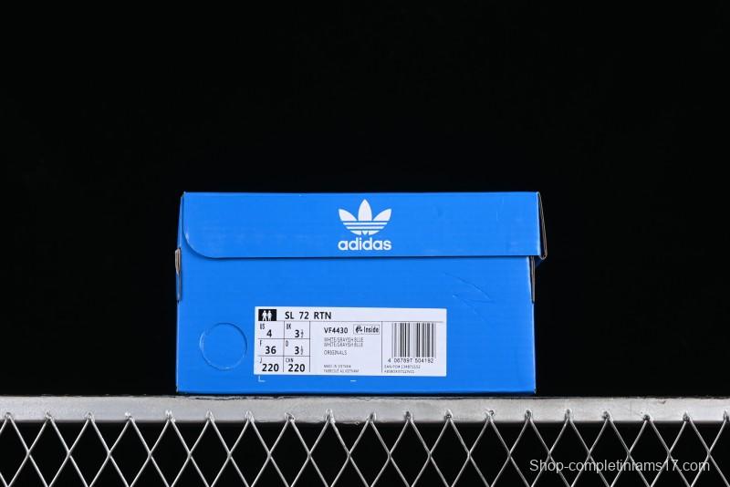 Adidas Originals SL 72 RS Retro Running Shoes with Ecotex Tongue and EVA Midsole - VF4430