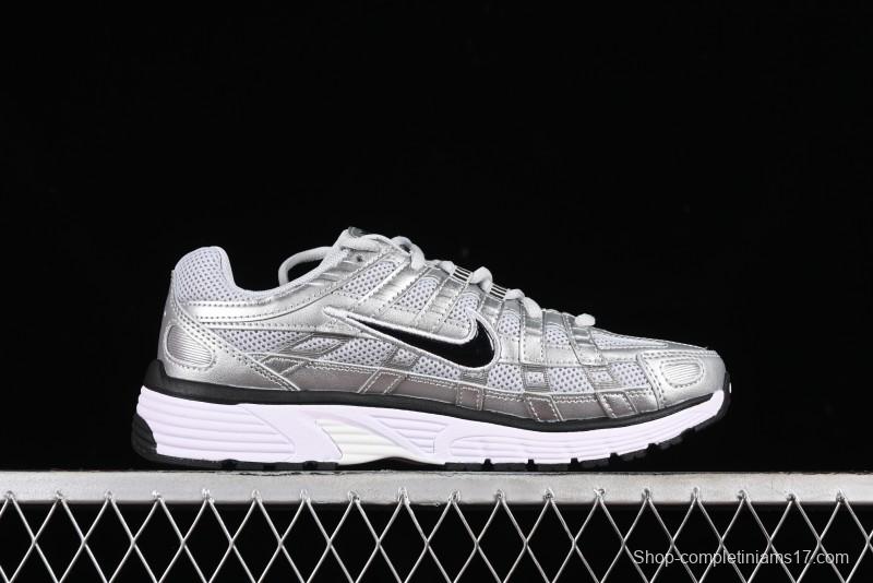Nike P-6000 Retro Casual Sneakers Dad Shoes with Layered Design - FD9876-101