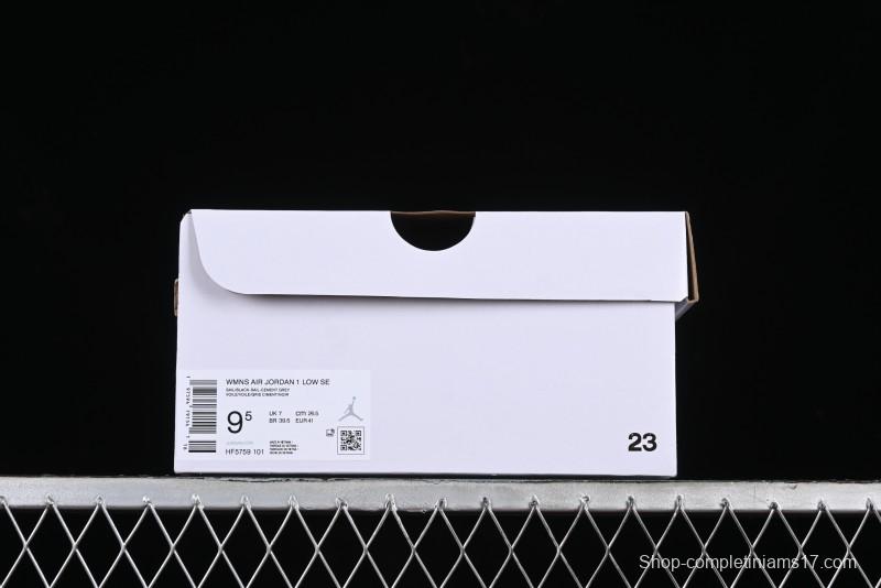 Nike Air Jordan 1 Low "Purple" Casual Sneakers - HF5759-101