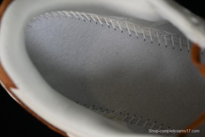 Nike SB Dunk Low Lightning Collaboration - Beige Brown Colorway with Small Brown Swoosh Anniversary High-End Custom Low-Top Casual Skate Shoes - XD1688-031