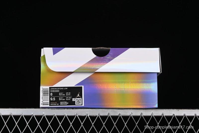 Nike Jordan Spizike Low AJ Hybrid Sneakers with Rainbow Colorway - HF5758-151