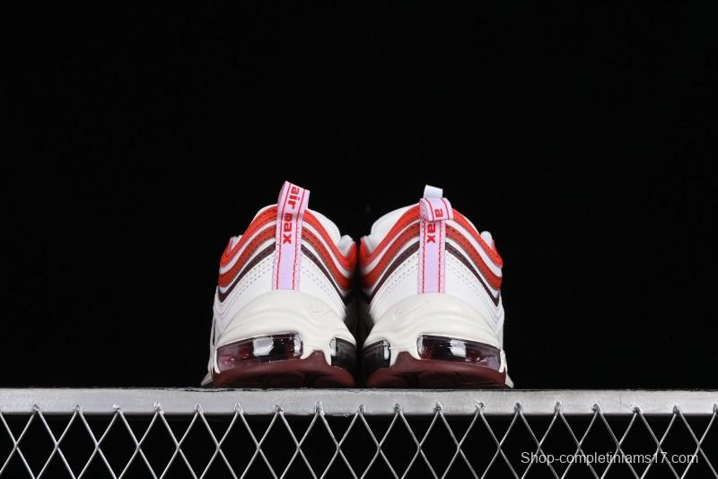 Nike Air Max 97 Retro Running Shoes with Full-Sole Air Cushion - FN6957-101