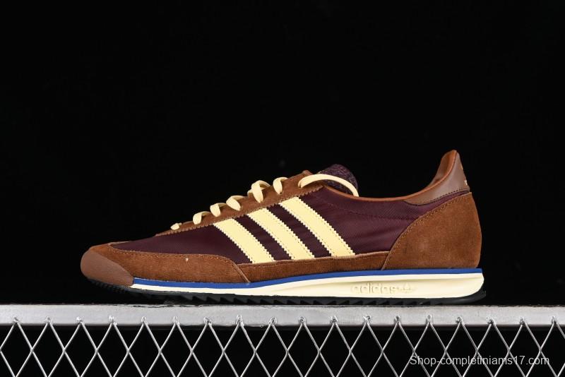 Adidas Originals SL 72 Retro Running Shoes with Ecotex Tongue and EVA Midsole - IE3425
