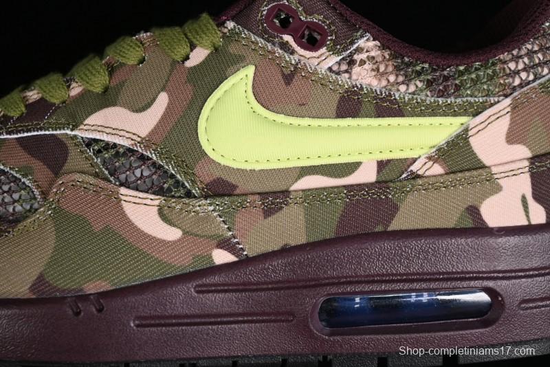 Nike Air Max 1 Retro Running Shoes with Half-Sole Air Cushion - FN8358-200