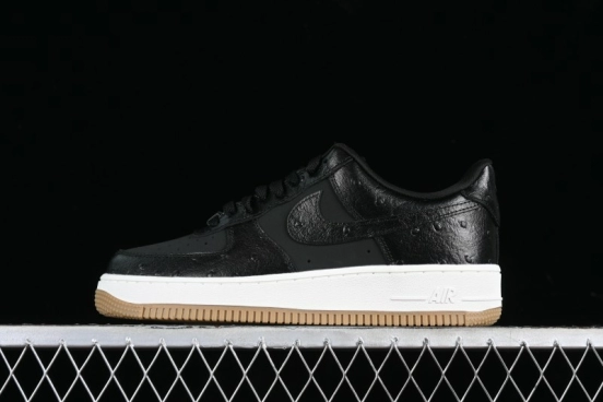 Nike Air Force 1 '07 Low Casual Sneakers with Full-Length Honeycomb Air Cushion - DZ2708-002