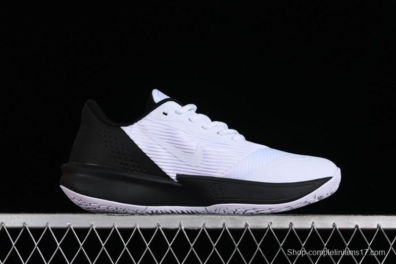 Nike Precision VII Low-Top Basketball Shoes with Cushioned Collar and Herringbone Traction for Quick Movements - FN4322-003