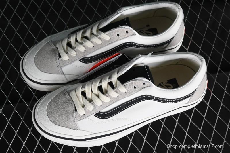 Vans Old Skool Reissue 136 Low-Top Skate Shoes with Detachable Cushioned Insole - VN000MT6KIG
