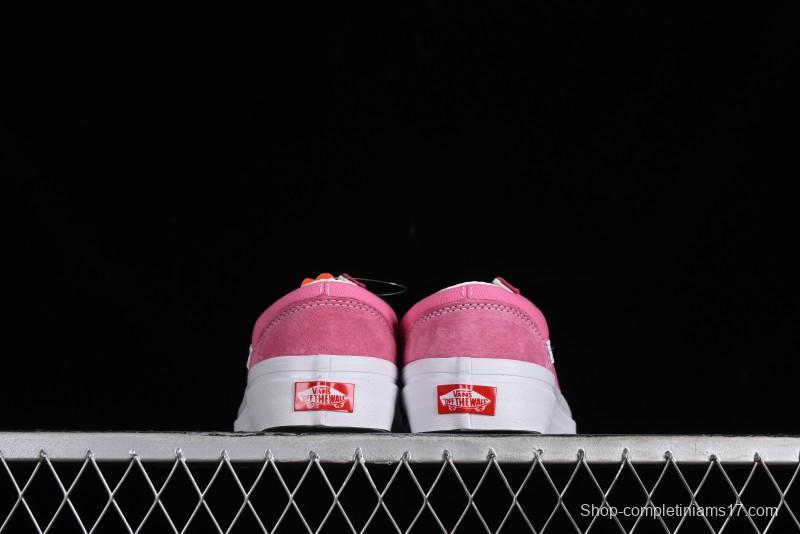 Vans Style 36 Decons Dragon Fruit Color Half-Moon Toe Vulcanized Casual Skate Shoes - VN000MT6PIN