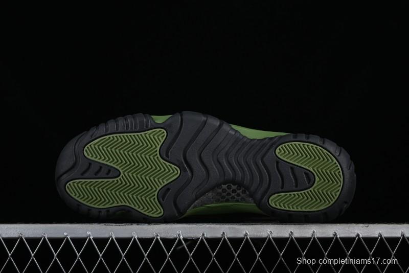 Nike Air Jordan 11 Retro High Top Basketball Shoes in Black Green - CT8012-300