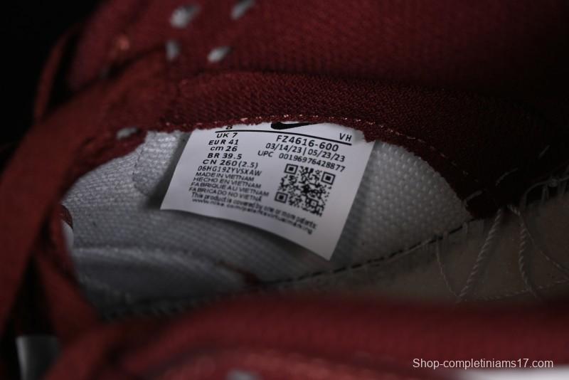 Nike Dunk Low SB Wine Red Black Low-Top Skateboarding Shoes - FJ4616-600
