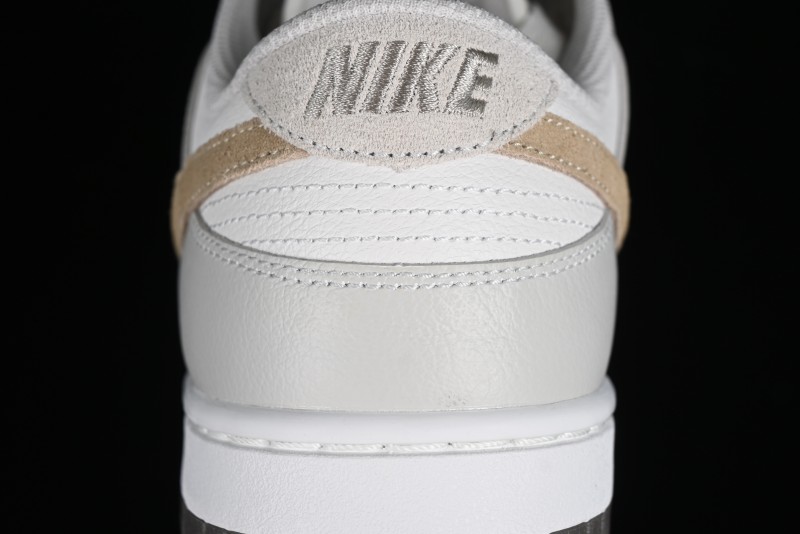 Nike Dunk Low SB Casual Sneakers in Light Grey/Khaki - FJ4188-001