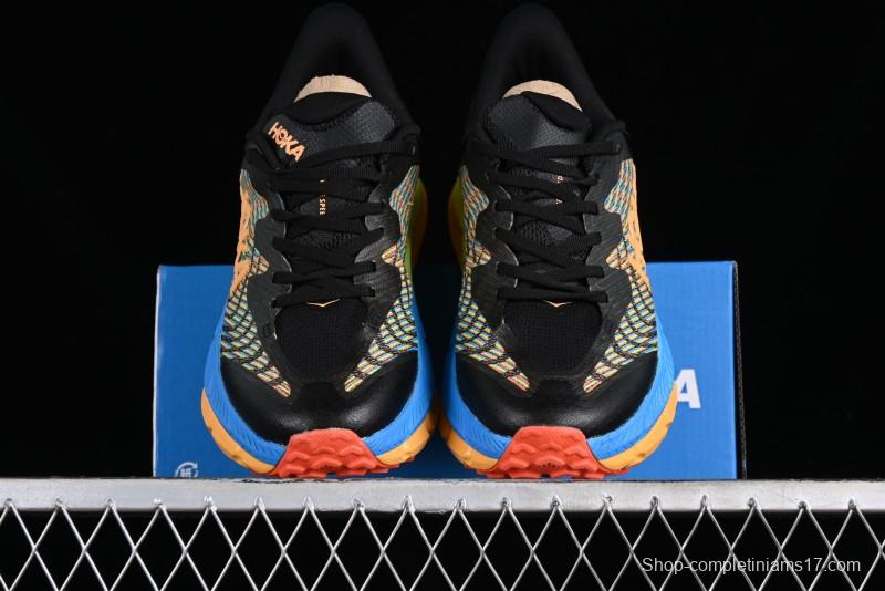 Hoka One One Mafate Speed 4 Low-Cut Professional Trail Running Shoes - 1138472 BKML