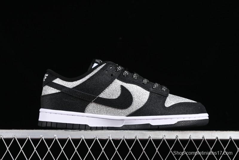 Nike SB Dunk Low Black Starry Sky Anniversary High-End Custom Low-Top Casual Sneakers - LW1818-101