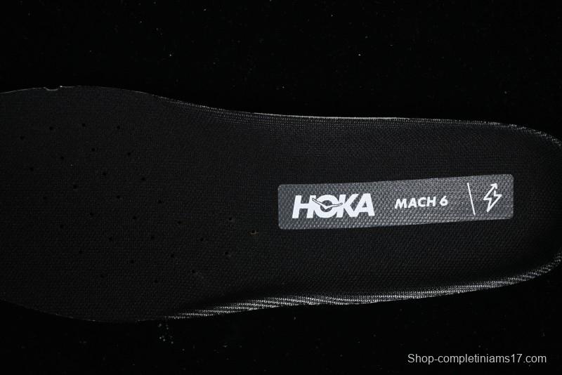 HOKA ONE ONE MACH 6 Flagship Racing Shoes with Carbon Plate Technology and Asymmetric Design - 1147790 BWHT