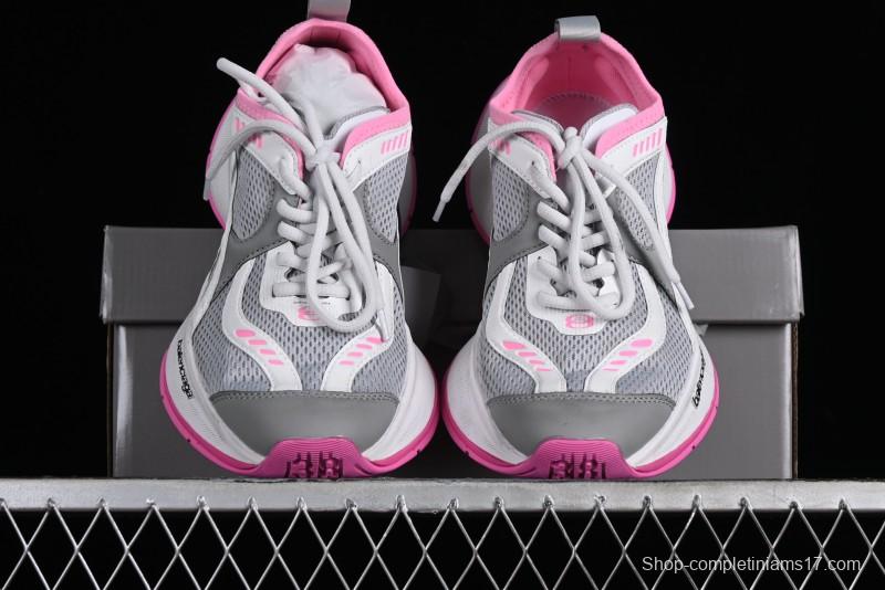 Balenciaga Circuit Lightweight Distressed Print Round Toe Fashion Casual Sneakers - WFLGY1950