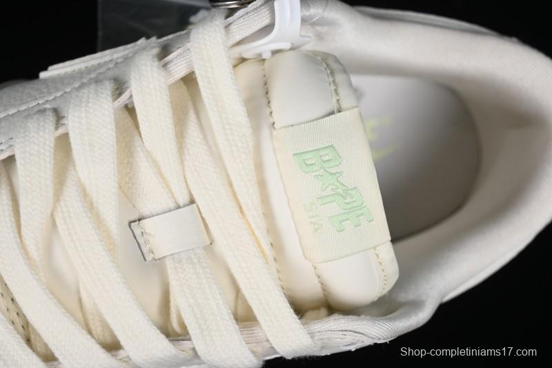 Nike SB Dunk Low Bape Collaboration - Apple Green Anniversary High-End Custom Low-Top Casual Skate Shoes - CF3688-010