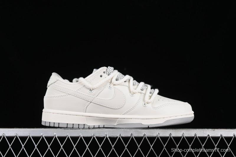 Nike SB Dunk Low LV Collaboration Anniversary Edition Custom Low-Top Casual Sneakers - XX2025-332
