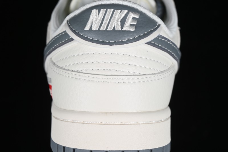Nike SB Dunk Low Supreme Stone Island Collaboration - Beige Grey Starry Sky Anniversary High-End Custom Low-Top Casual Skate Shoes - BB9866-002