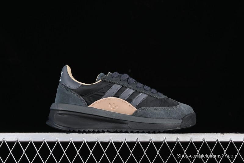 Adidas Originals SL 72 Retro Running Shoes with Nylon Upper and Rubber Outsole - IH5569