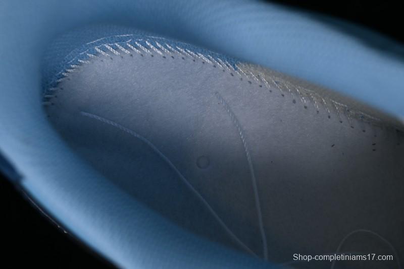 Nike Air Force 1 '07 Low White Blue Color Blocking Casual Sneakers - HF4837-407