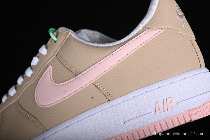 Nike Air Force 1 '07 Low Casual Sneakers with Full-Length Air Cushion - 845053-201