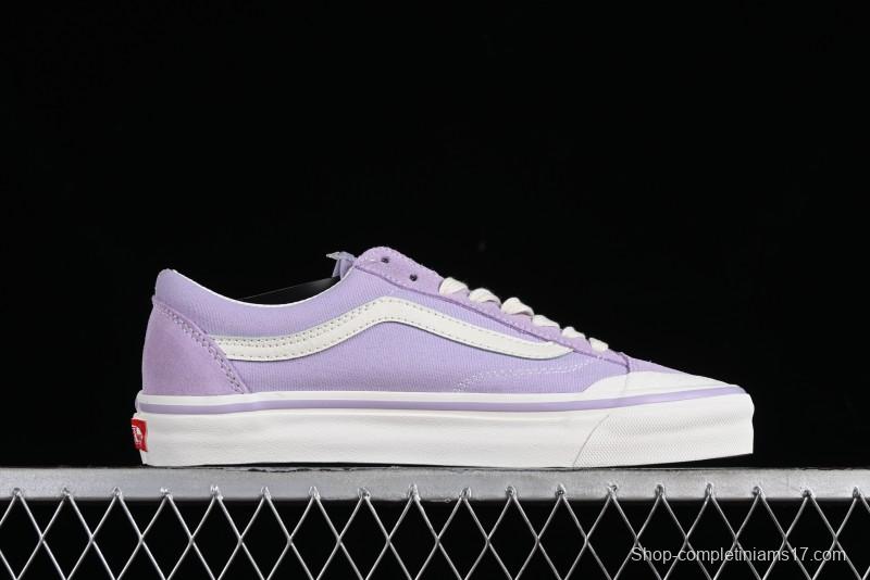 Vans Old Skool Reissue 136 Classic Low-Top Skate Shoes with Detachable Cushioned Insole and Crescent Toe Design - VN000MT6E3N