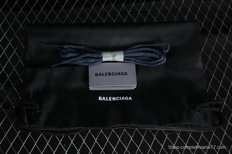 Balenciaga Runner Kith Four Color Retro Casual Sneakers - W3RMU9154