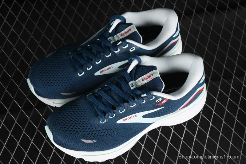 Brooks Ghost 15 Running Shoes with DNA LOFT V2 Cushioning and Breathable Air Mesh - 1203801B497