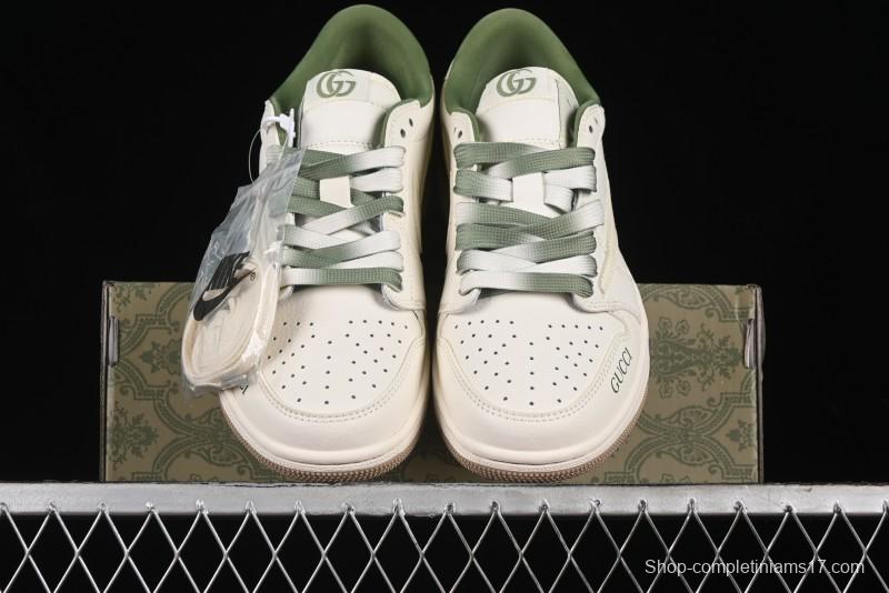 Nike Travis Scott x Fragment Design x Air Jordan 1 Low OG SP AJ1 Low-Top Casual Sneakers - XY2688-105