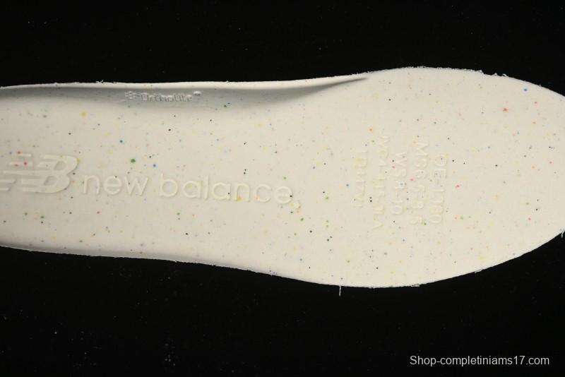 New Balance 3447 Series Retro Casual Running Shoes with Textile and Leather Upper - U3447LC