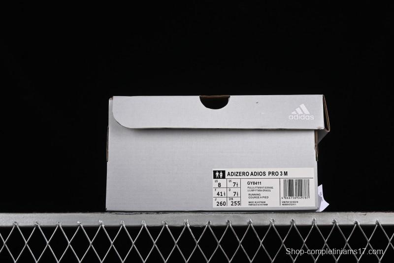Adidas Adizero Adios Lightweight Low-Top Running Shoes - GY8411