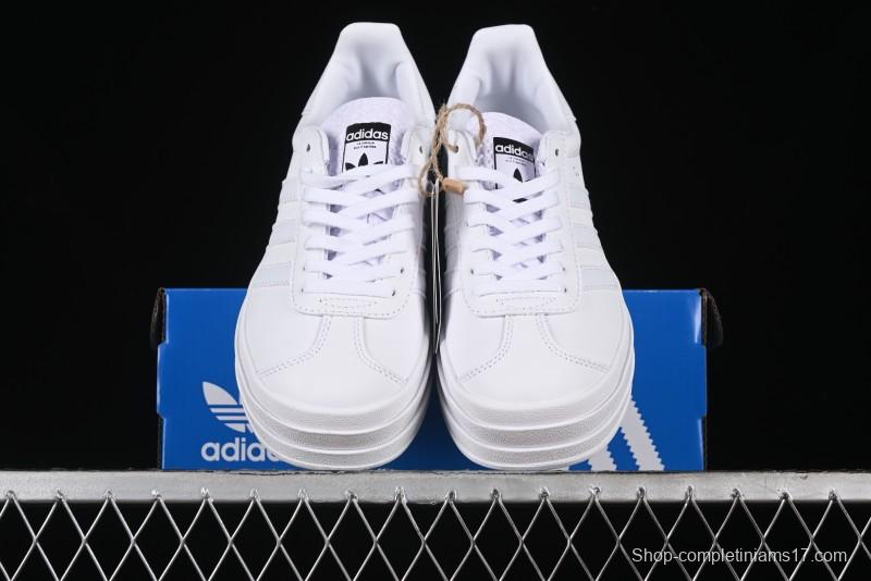 Adidas Originals Gazelle Bold IE5130 Low-Top Sneakers with Thick Sole for Casual Wear, Slip-Resistant and Durable - IE5130